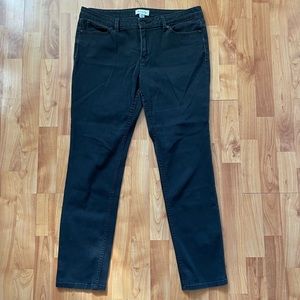 Liz Claiborne City Ankle Jeans size 14